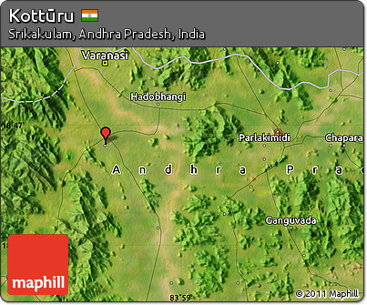 Satellite Map of Kottūru