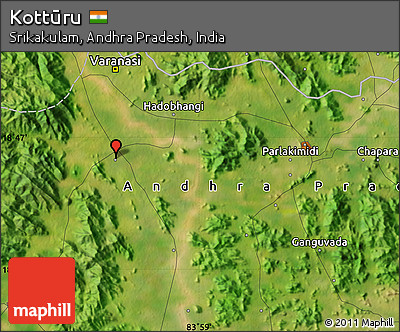 Satellite Map of Kottūru