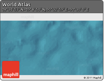 Satellite 3D Map of the Area around 18° 51' 53" N, 91° 1' 30" E