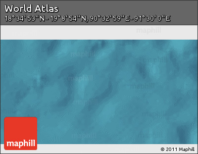 Satellite 3D Map of the Area around 18° 51' 53" N, 91° 1' 30" E