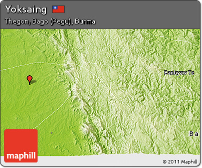 Physical 3D Map of Yoksaing