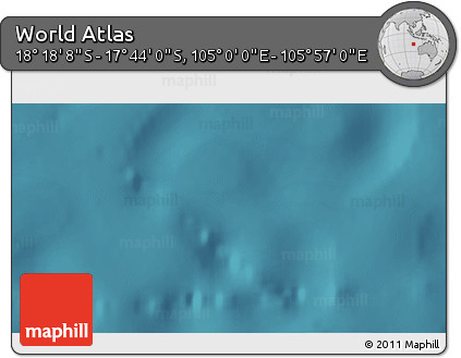 Satellite 3D Map of the Area around 18° 1' 4" S, 105° 28' 29" E