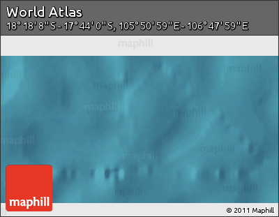 Satellite 3D Map of the Area around 18° 1' 4" S, 106° 19' 29" E