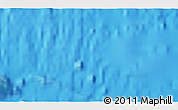 Physical 3D Map of the area around 18° 1' 4" S, 110° 25' 30" W