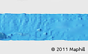 Shaded Relief Panoramic Map of the area around 18° 1' 4" S, 110° 25' 30" W