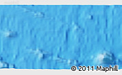 Physical 3D Map of the area around 18° 1' 4" S, 111° 16' 30" W