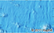 Shaded Relief Map of the area around 18° 1' 4" S, 111° 16' 30" W