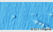 Shaded Relief 3D Map of the area around 18° 1' 4" S, 112° 7' 30" W