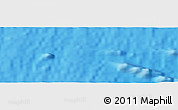 Physical Panoramic Map of the area around 18° 1' 4" S, 112° 7' 30" W