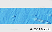Shaded Relief Panoramic Map of the area around 18° 1' 4" S, 112° 7' 30" W