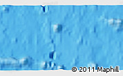 Shaded Relief 3D Map of the area around 18° 1' 4" S, 114° 40' 30" W