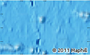 Shaded Relief Map of the area around 18° 1' 4" S, 114° 40' 30" W