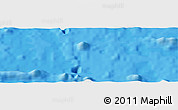Political Panoramic Map of the area around 18° 1' 4" S, 114° 40' 30" W
