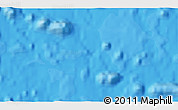 Political 3D Map of the area around 18° 1' 4" S, 115° 31' 30" W