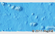 Shaded Relief 3D Map of the area around 18° 1' 4" S, 115° 31' 30" W