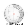 Outline Map of the Area around 18° 1' 4" S, 115° 31' 30" W, rectangular outline