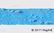 Political Panoramic Map of the area around 18° 1' 4" S, 115° 31' 30" W