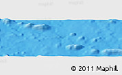 Shaded Relief Panoramic Map of the area around 18° 1' 4" S, 115° 31' 30" W