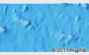 Political 3D Map of the area around 18° 1' 4" S, 116° 22' 30" W