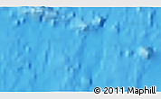 Shaded Relief 3D Map of the area around 18° 1' 4" S, 117° 13' 29" W