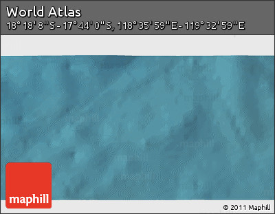 Satellite 3D Map of the Area around 18° 1' 4" S, 119° 4' 29" E
