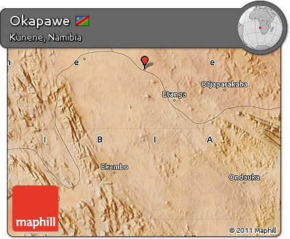 Satellite Map of Okapawe