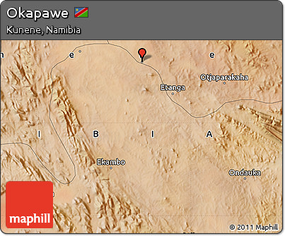 Satellite Map of Okapawe