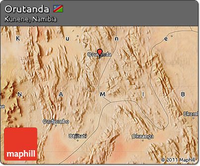 Satellite Map of Orutanda