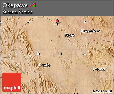 Satellite Map of Okapawe