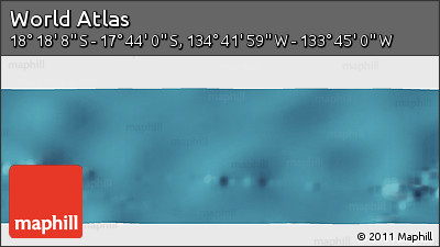 Satellite Panoramic Map of the Area around 18° 1' 4" S, 134° 13' 29" W