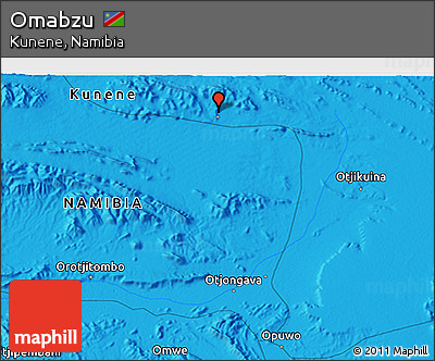 Political 3D Map of Omabzu