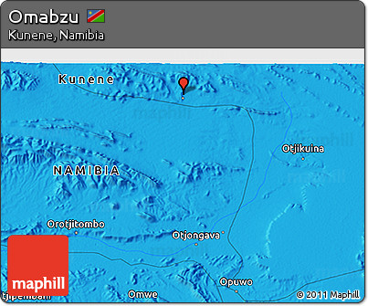 Political 3D Map of Omabzu