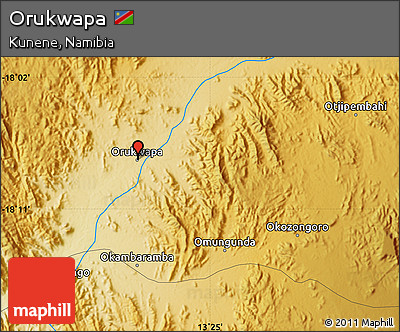 Physical Map of Orukwapa
