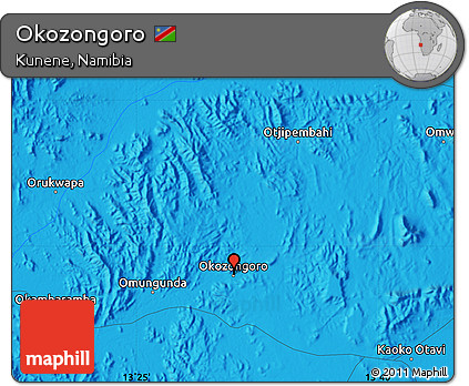 Political Map of Okozongoro