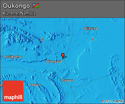 Political Map of Oukongo