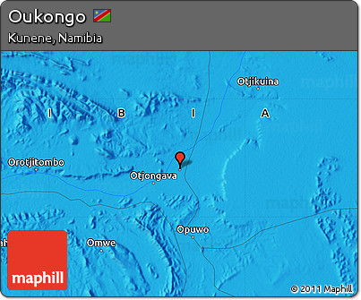 Political Map of Oukongo
