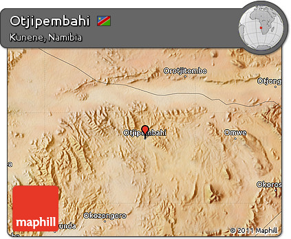 Satellite Map of Otjipembahi