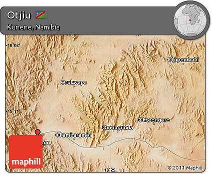 Satellite Map of Otjiu