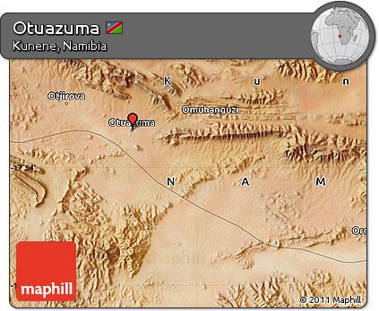 Satellite Map of Otuazuma