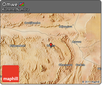 Satellite Map of Omwe