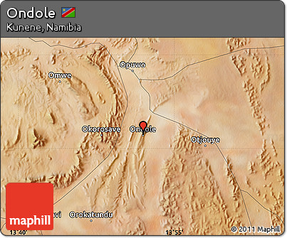 Satellite Map of Ondole