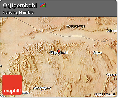 Satellite Map of Otjipembahi
