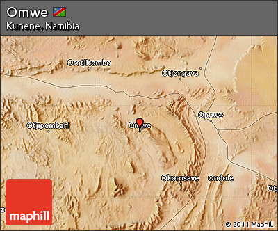Satellite Map of Omwe