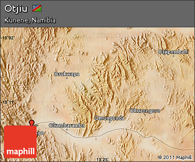 Satellite Map of Otjiu