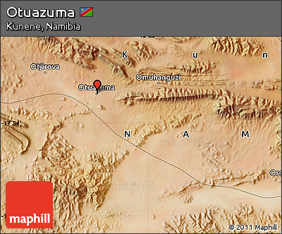 Satellite Map of Otuazuma