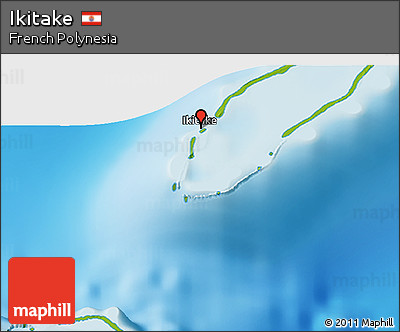 Physical 3D Map of Ikitake