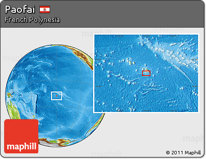 Physical Location Map of Paofai