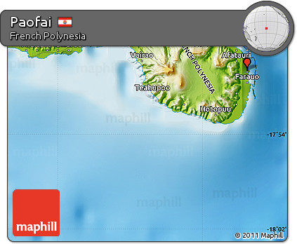 Physical Map of Paofai