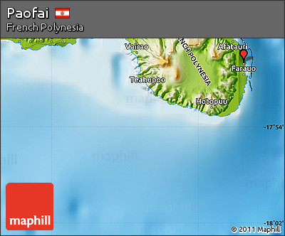 Physical Map of Paofai