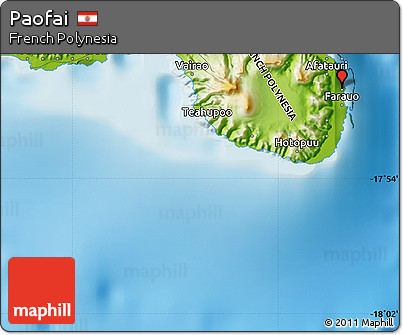 Physical Map of Paofai
